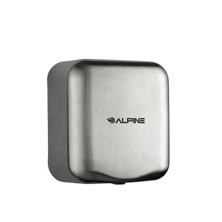 ALPINE CORP Alpine 400-10 Hemlock Commercial 110-120V High Speed Hand Dryer; Stainles Steel Brushed 400-10-SSB